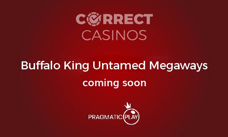 Buffalo King Untamed Megaways Slot Coming Up