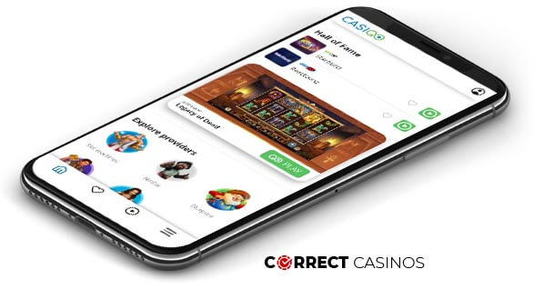 Casigo Casino - Mobile Version