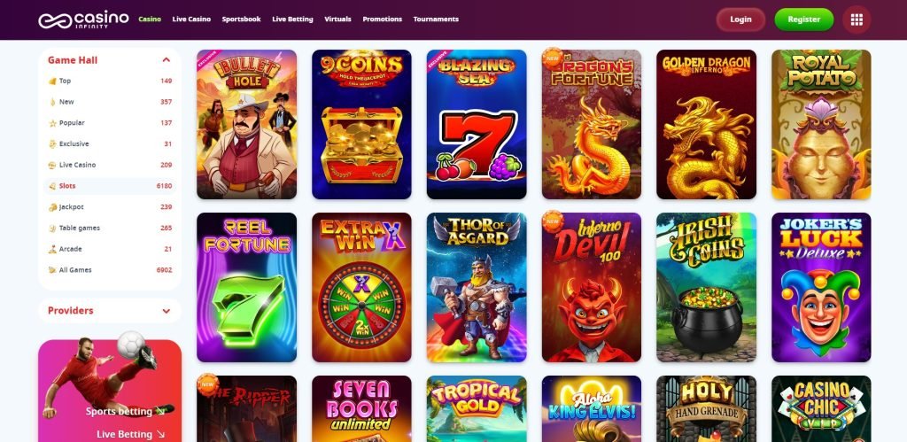 Casino Infinity Games