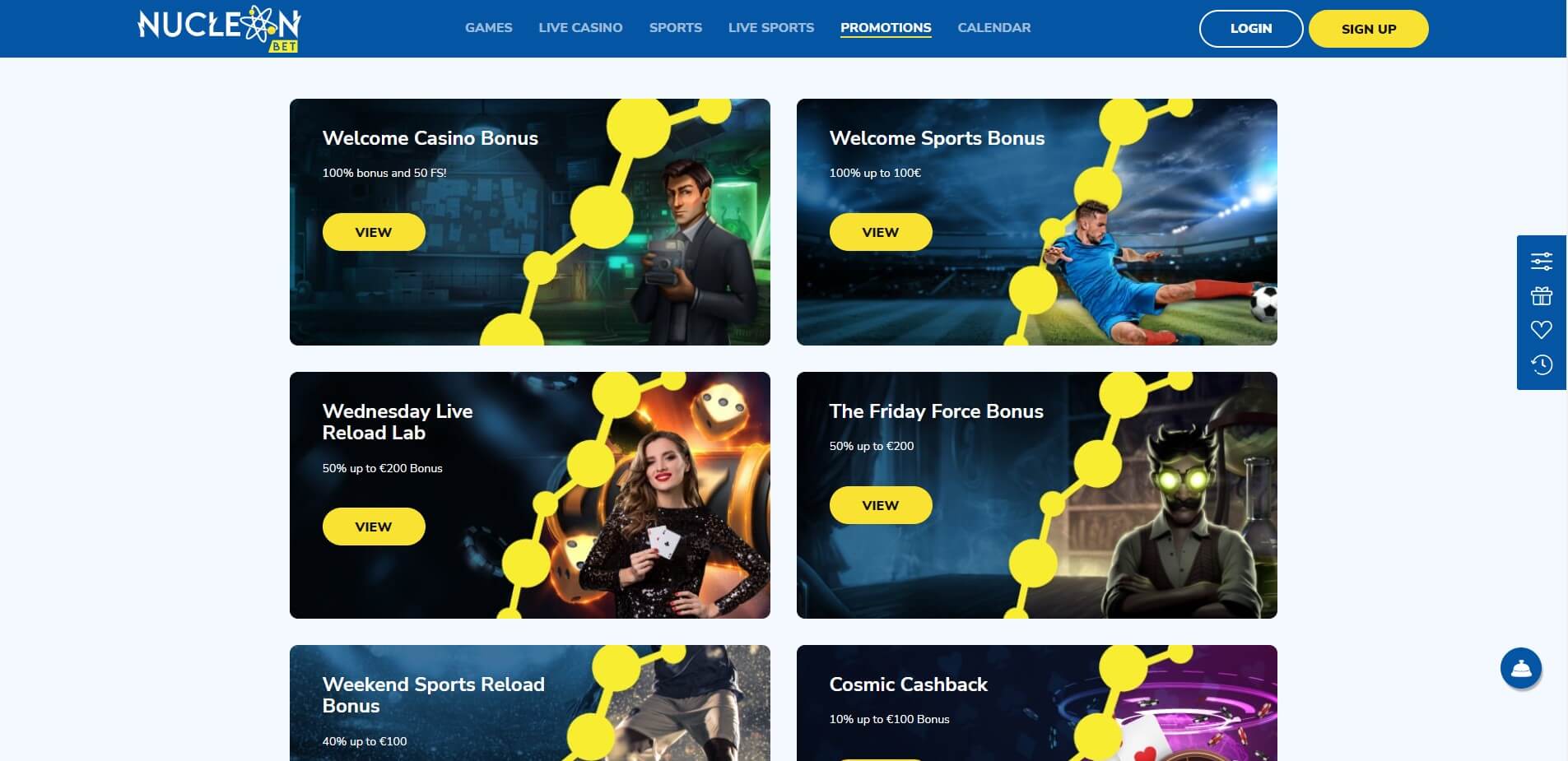 NucleonBet Casino Promotions