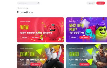 Promotions at Yoju Casino