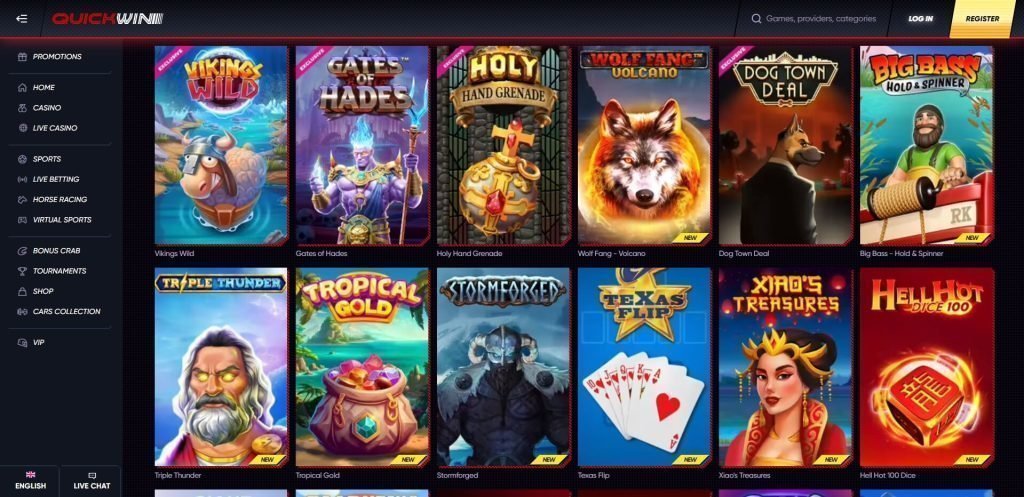 QuickWin Casino Games