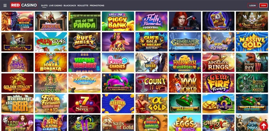 Red Casino Games