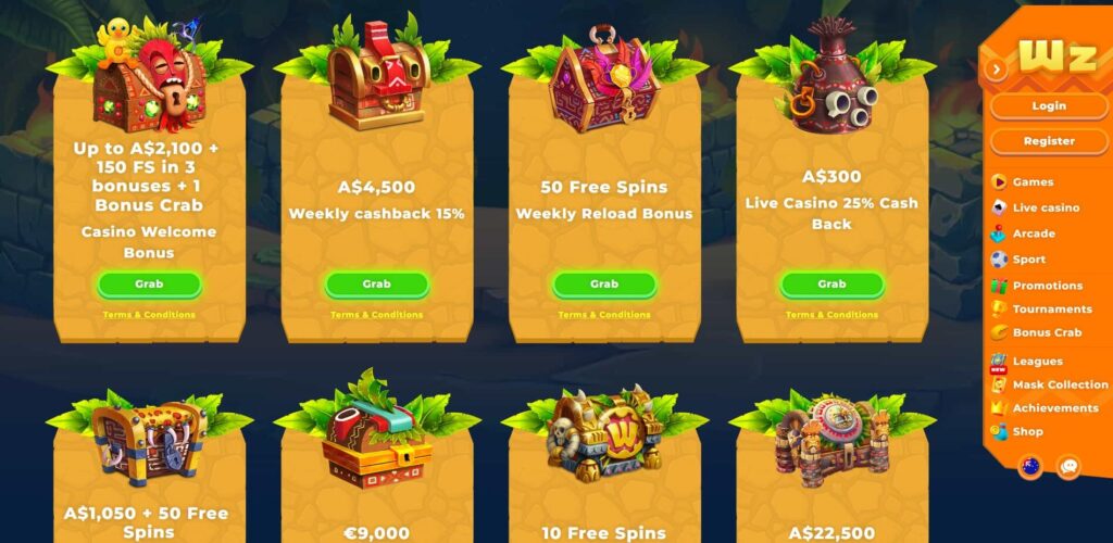 Wazamba Casino Promotions